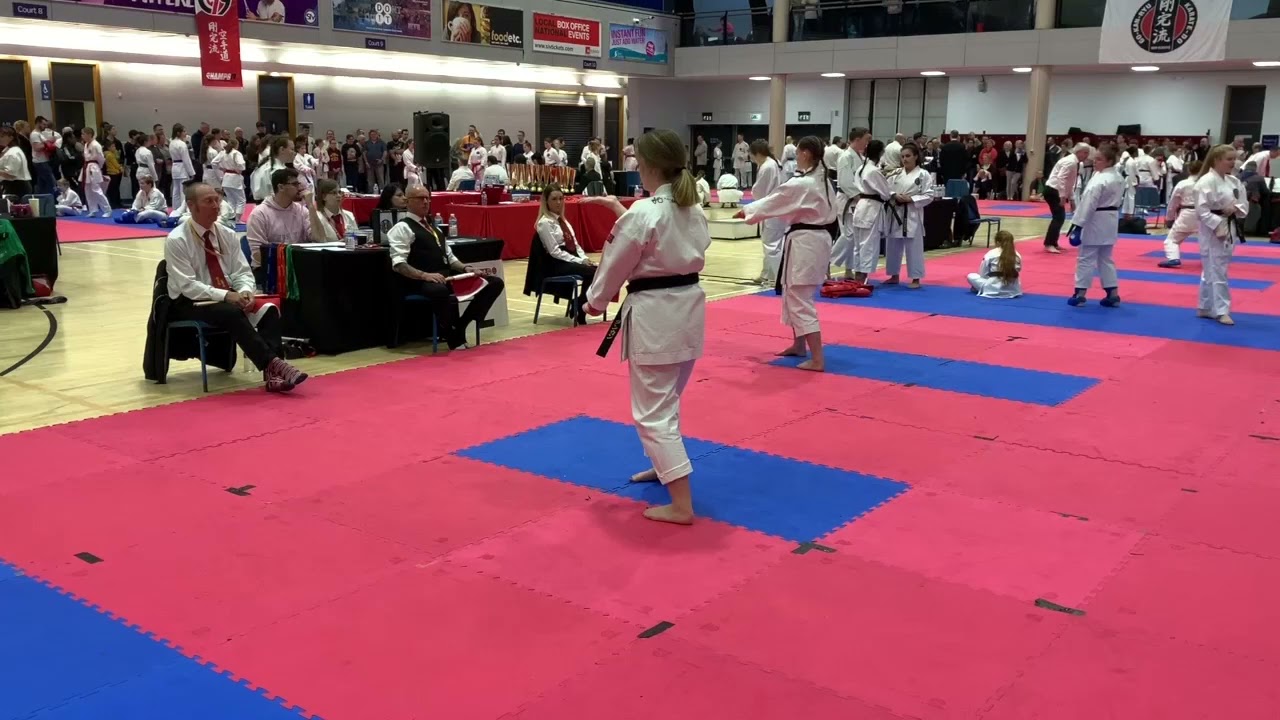 Alex Duncan 2nd Dan GKR Karate Nationals 2019 (Silver medal kata)