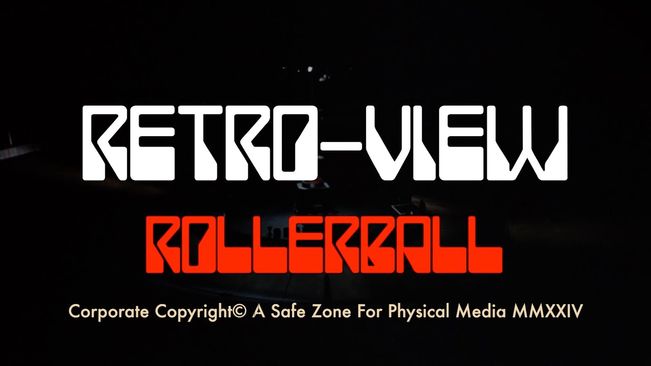 ROLLERBALL (1975) 4K UHD! The 70's Sci-Fi Corporate Dystopic Film Classic!
