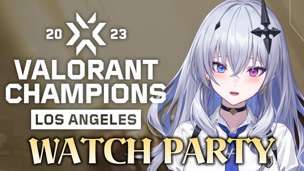【VALORANT】VCT Champions Official Watch Party!! Day1 #VALORANTChampions【天帝フォルテ / ネオポルテ】