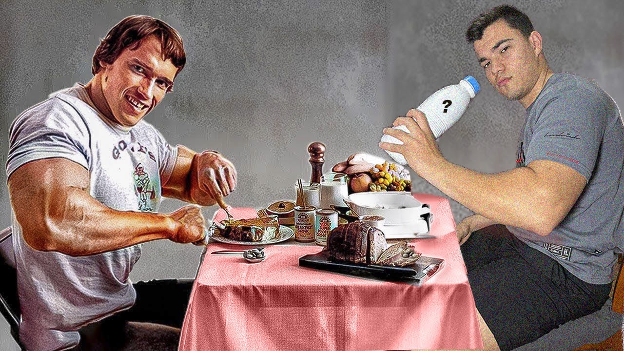 Dieta de Volumen de Arnold Schwarzenegger (+5000 calorías)