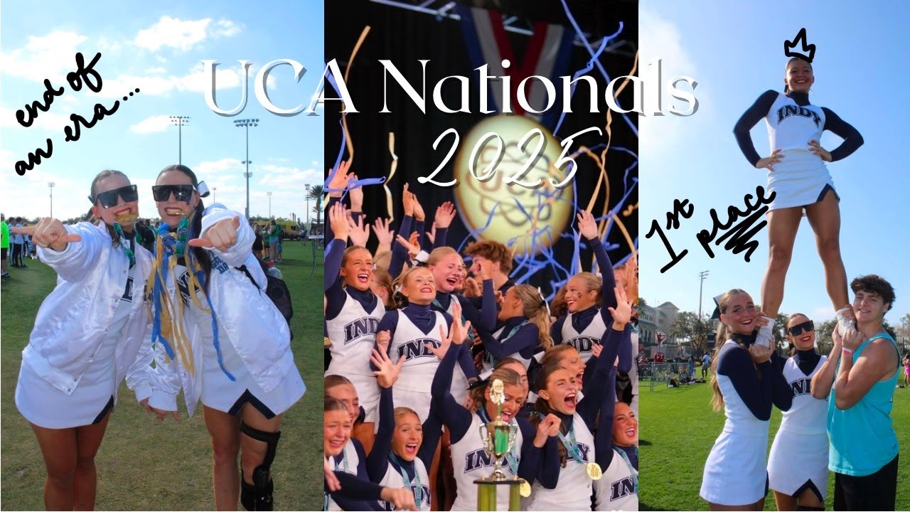 WE WON at my last 2025 Highschool Cheerleading Nationals!!