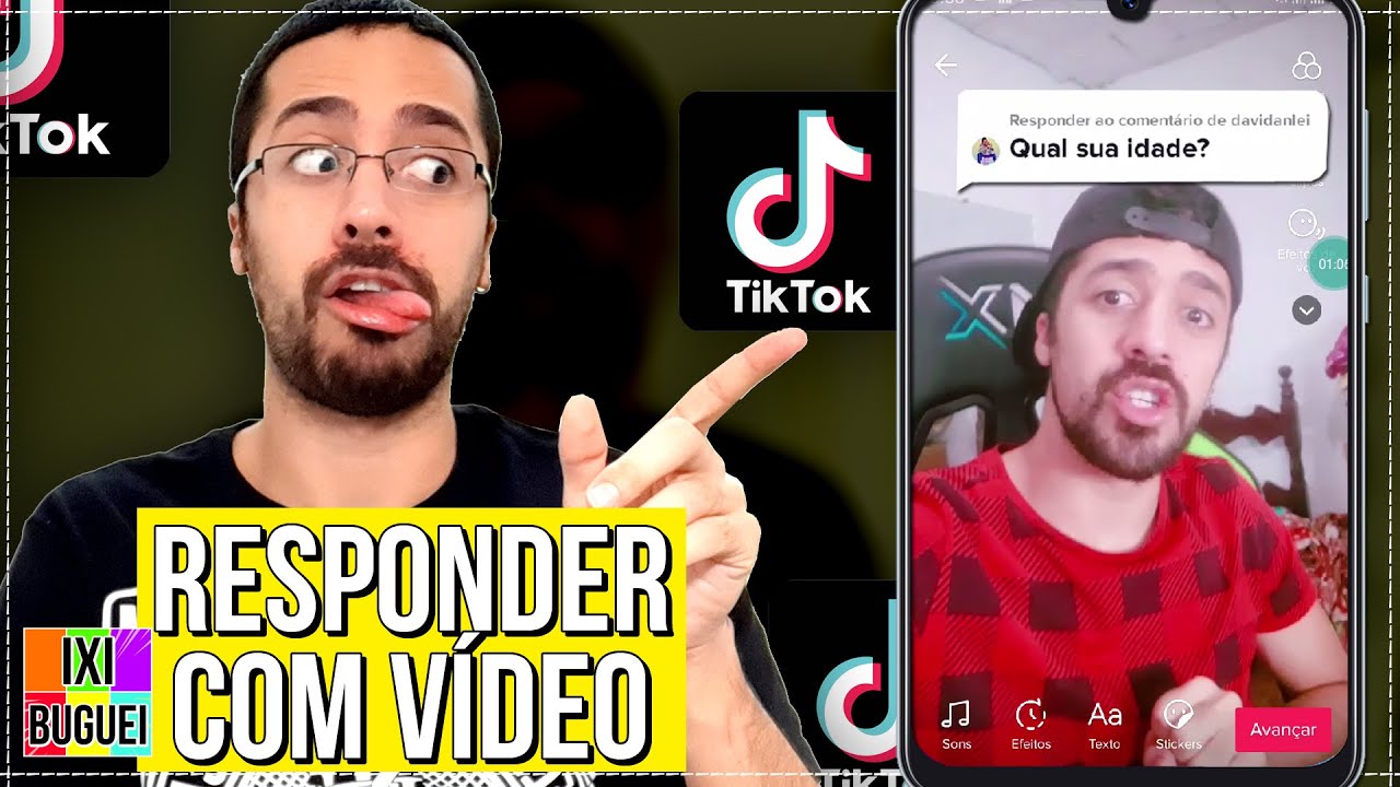 Como Responder Coment&aacute;rio com V&iacute;deo no Tiktok