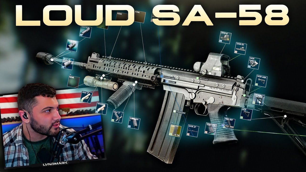Lvndmark Tries New SA - 58 Build and It SHREDS - Escape From Tarkov