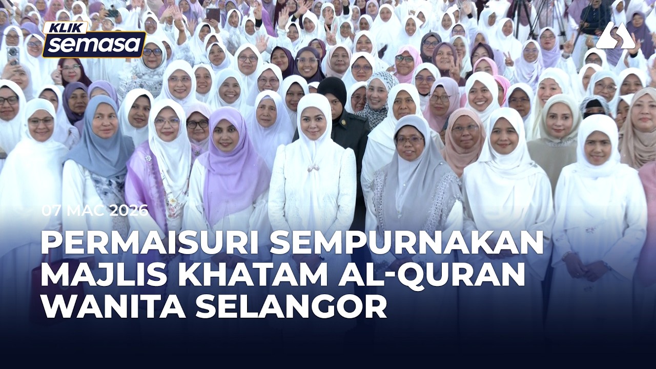 Tengku Permaisuri santuni lebih 1,000 peserta Majlis Khatam al-Quran Wanita Selangor