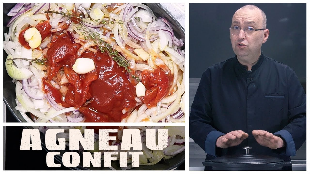 Découvrez cette délicieuse recette d'agneau confit