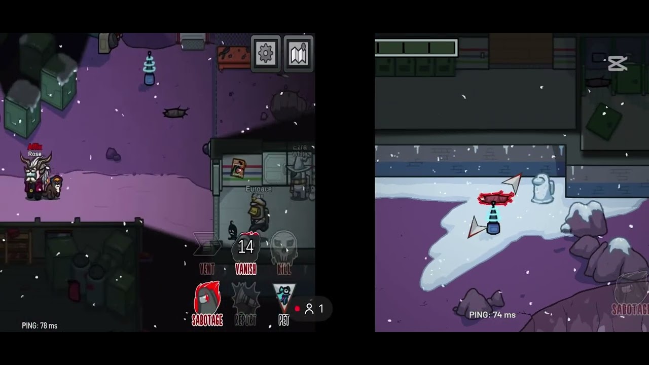 Killing spree! @AffixReloaded  #amongus #amongusgameplay 