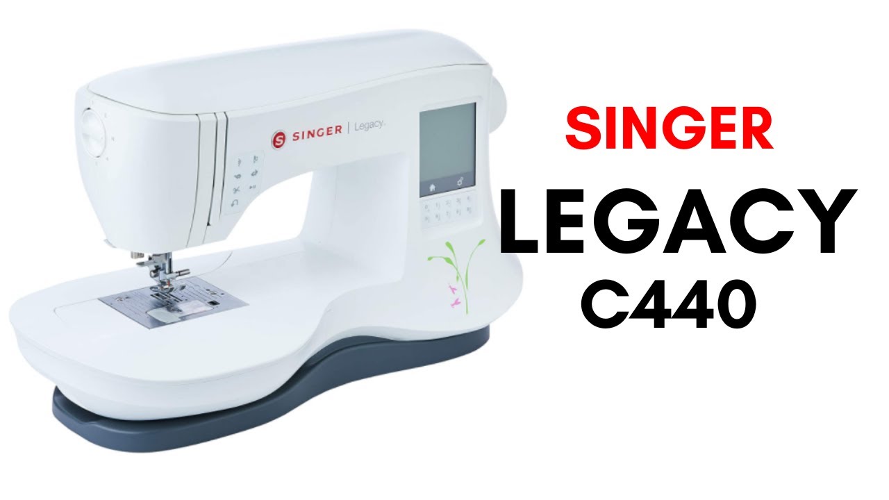 Como funciona a SINGER LEGACY C440