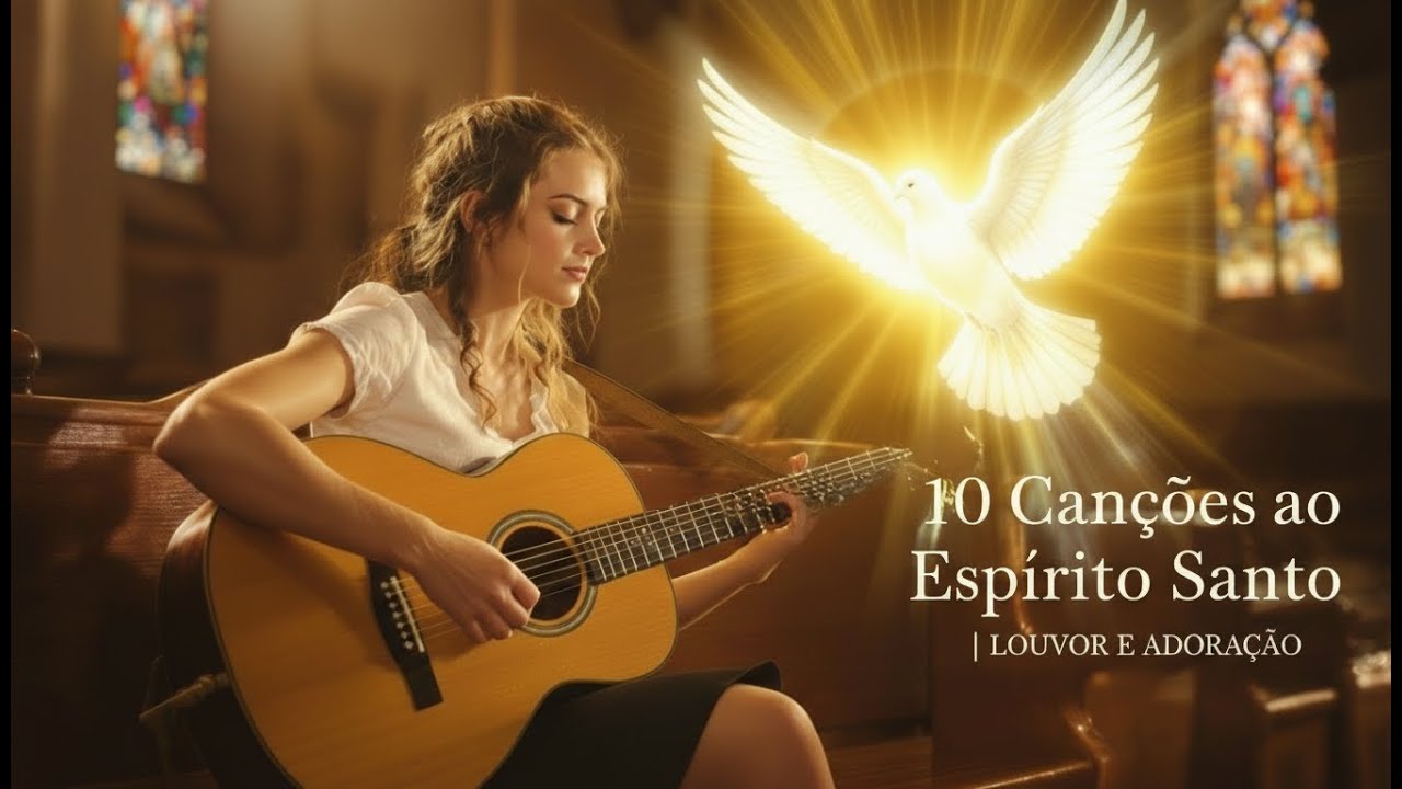 10 Belas Canções ao Espírito Santo 🔥 Canção de Adoração ao Espírito Santo | Música Católica