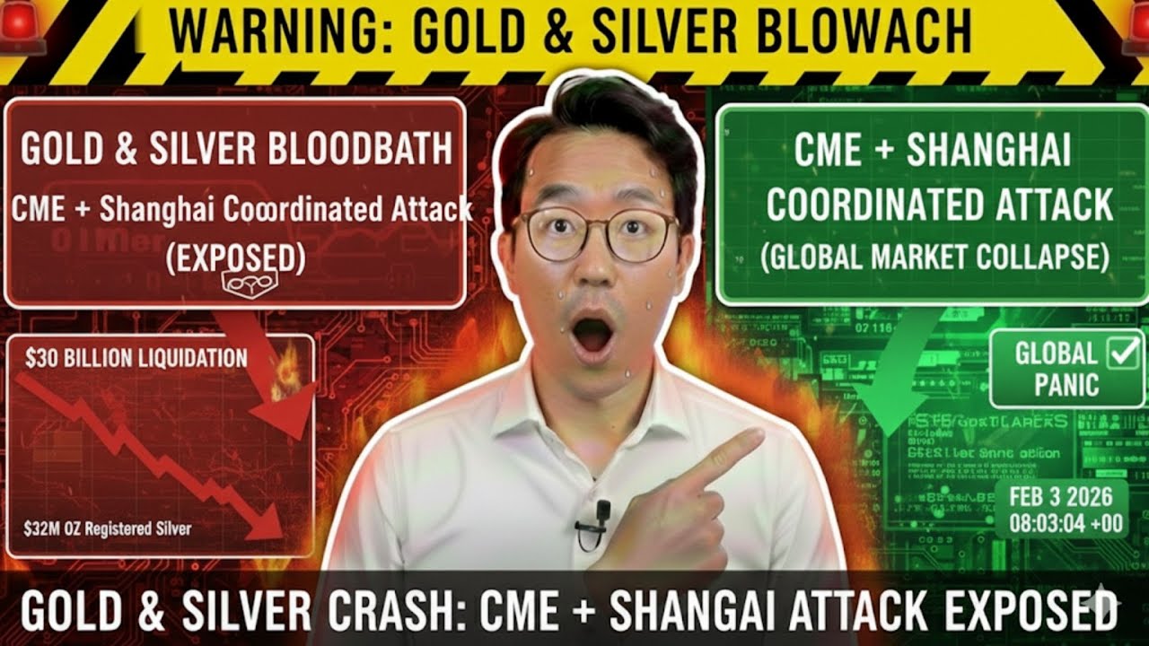 GOLD & SILVER BLOODBATH: CME + Shanghai Coordinated Attack (EXPOSED)