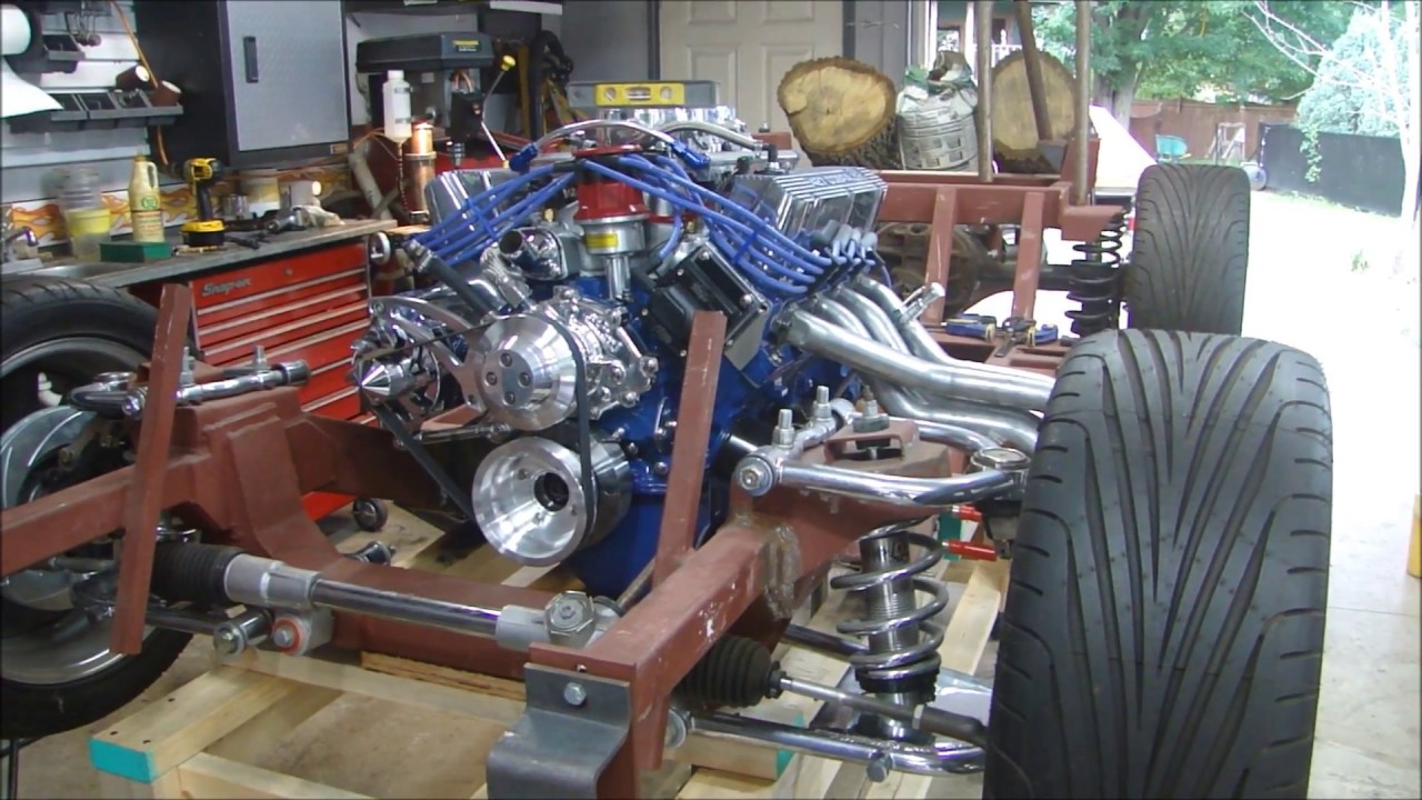 427 Cobra - Making Motor Mounts