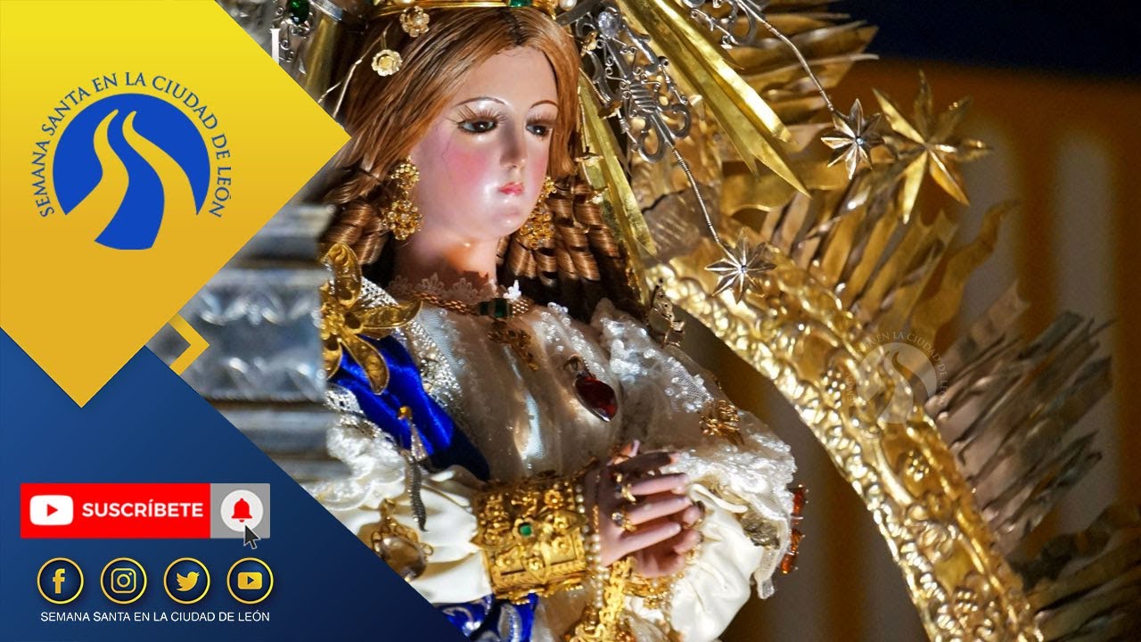 Procesión, C.I. Virgen del Trono. Basílica Nacional. 08 diciembre. P3. 2025. #leon #nicaragua