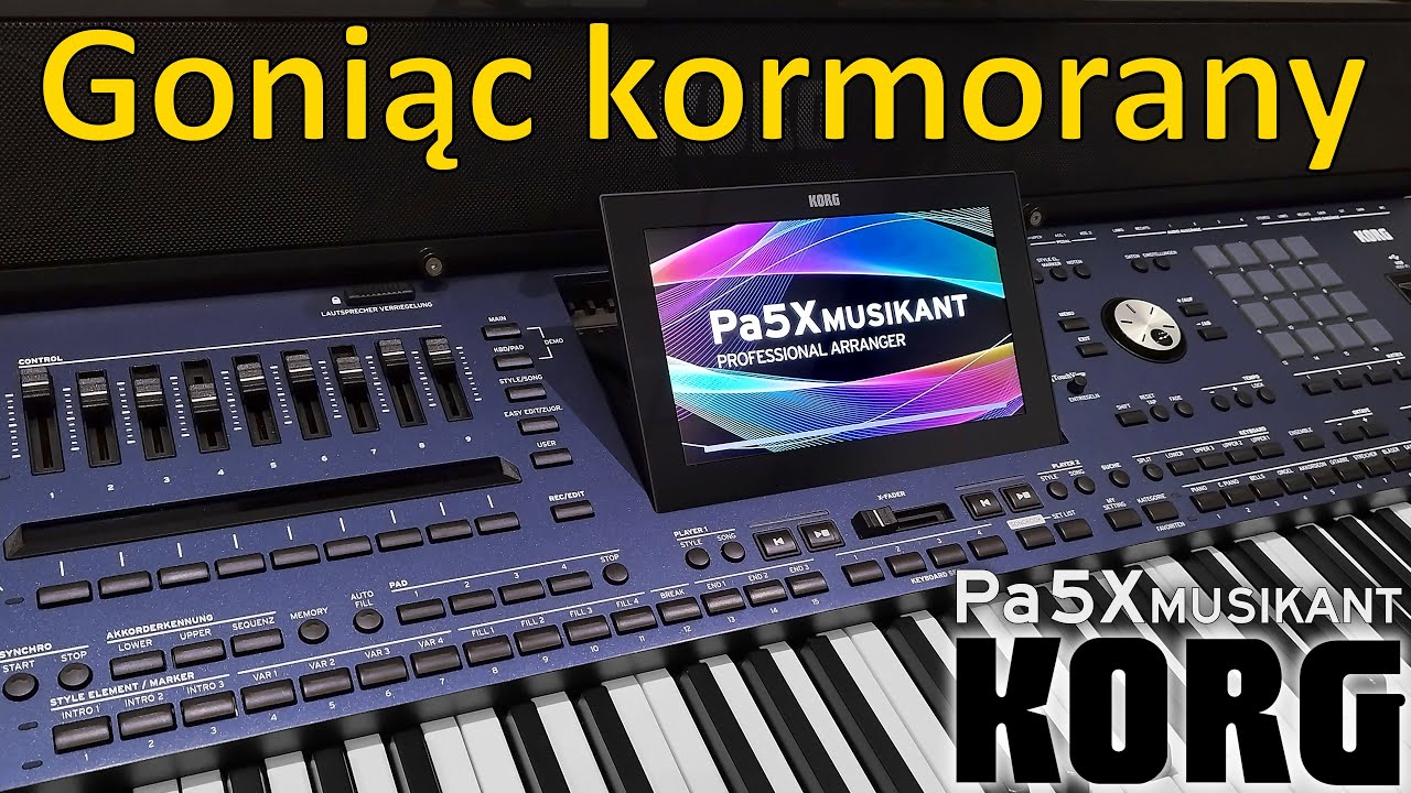 KORG Pa5X Musikant - Goniąc kormorany (Piotr Szczepanik), cover, factory style Classic Beguine