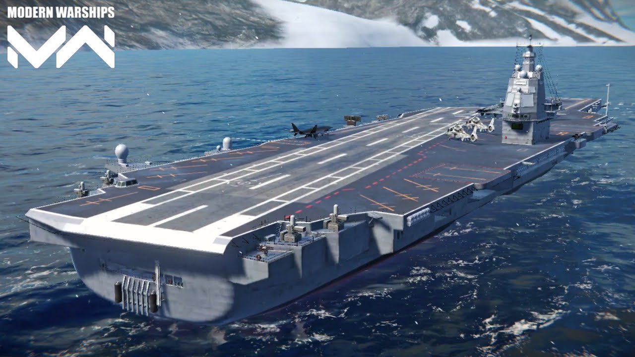 Modern Warships: CN TYPE 004 in action.