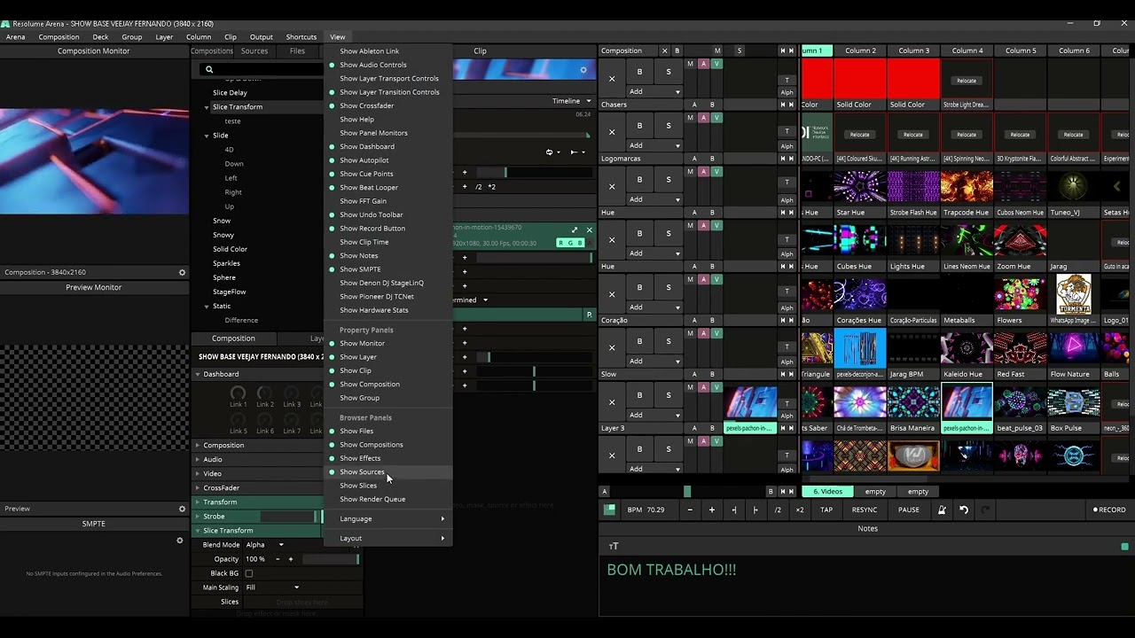 Tutorial Bordas Resolume Arena