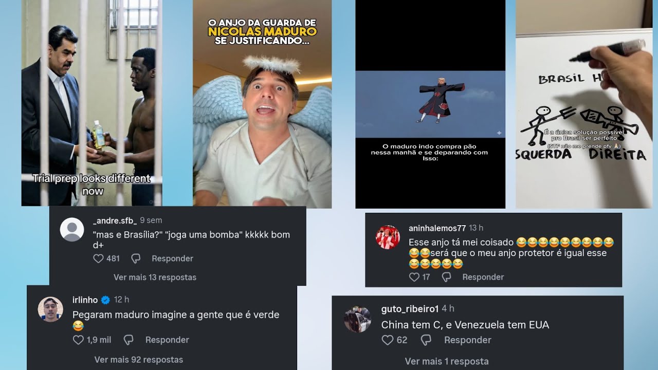 Maduro preso? O Brasil já fez a festa nos comentários!