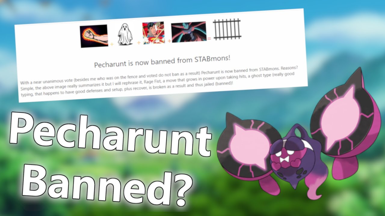 STABmons только что забанили Pecharunt, но почему?