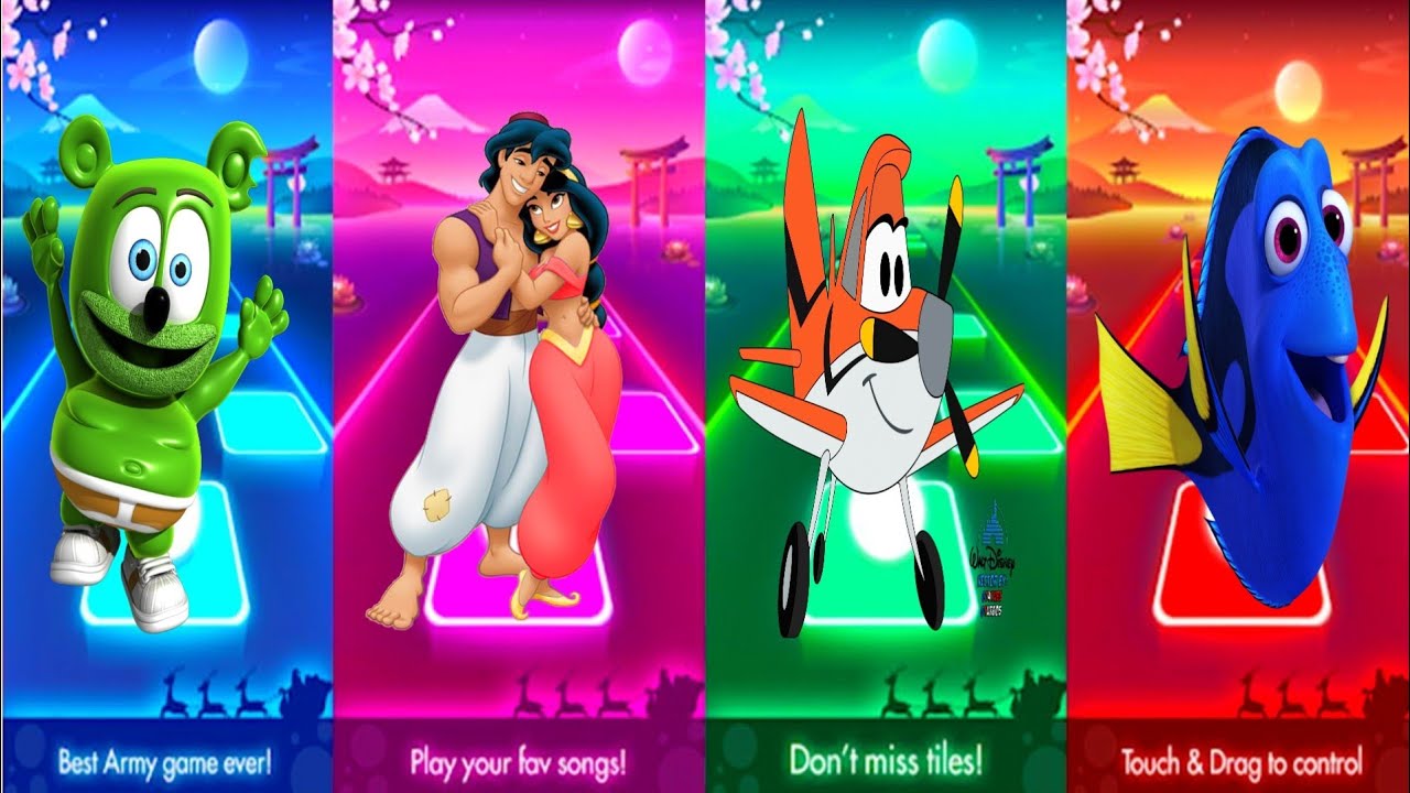 The Gummy Bear Show🆚Brave🆚RlO2🆚Winx Club🔥Who is best player?? 