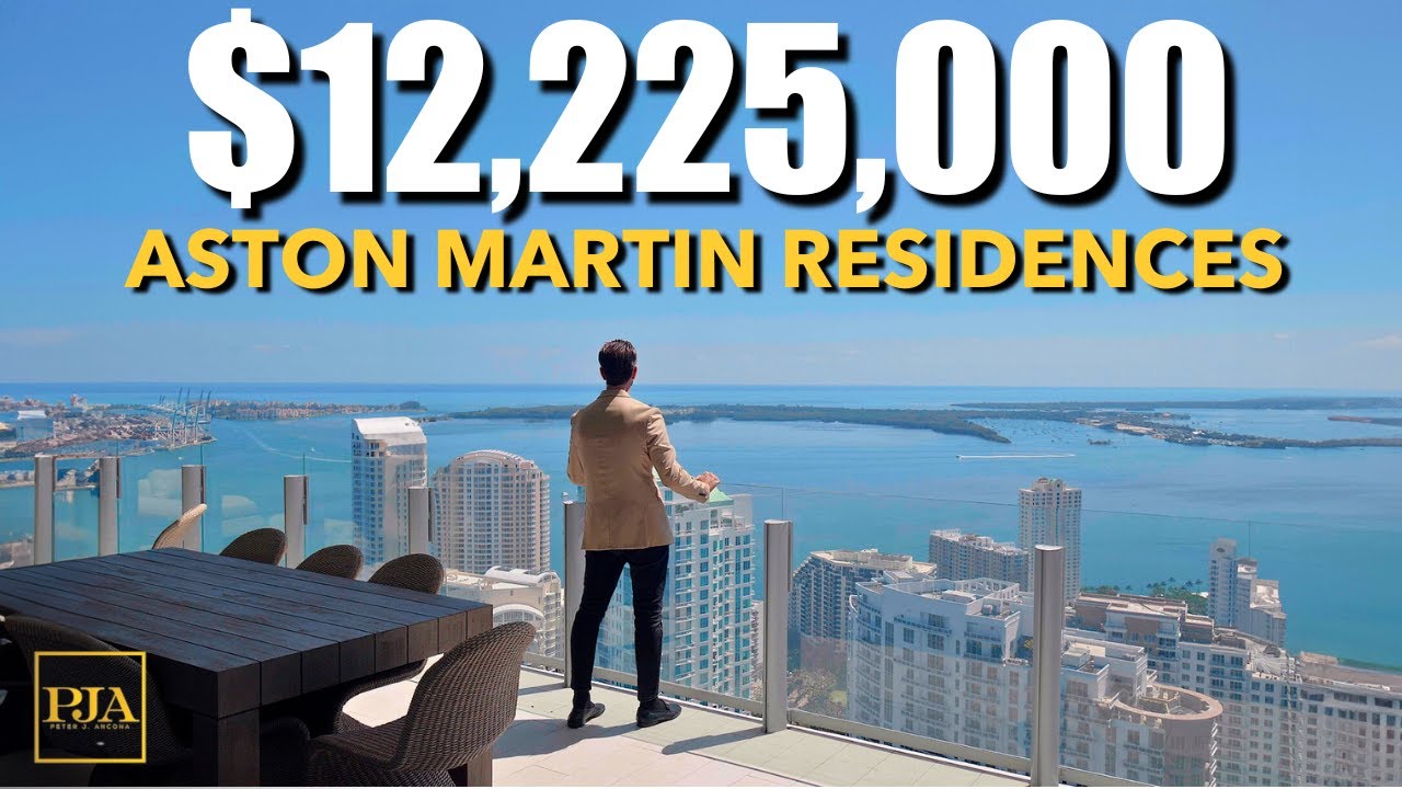 Aston Martin Residences Miami | $12 Million Dollar | Miami Condo | Peter J Ancona