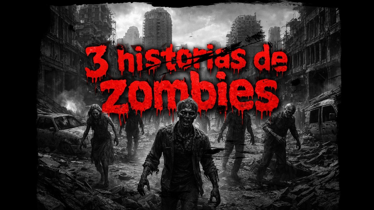 3 HISTORIAS DE ZOMBIES (COMPLETAMENTE NUEVAS)