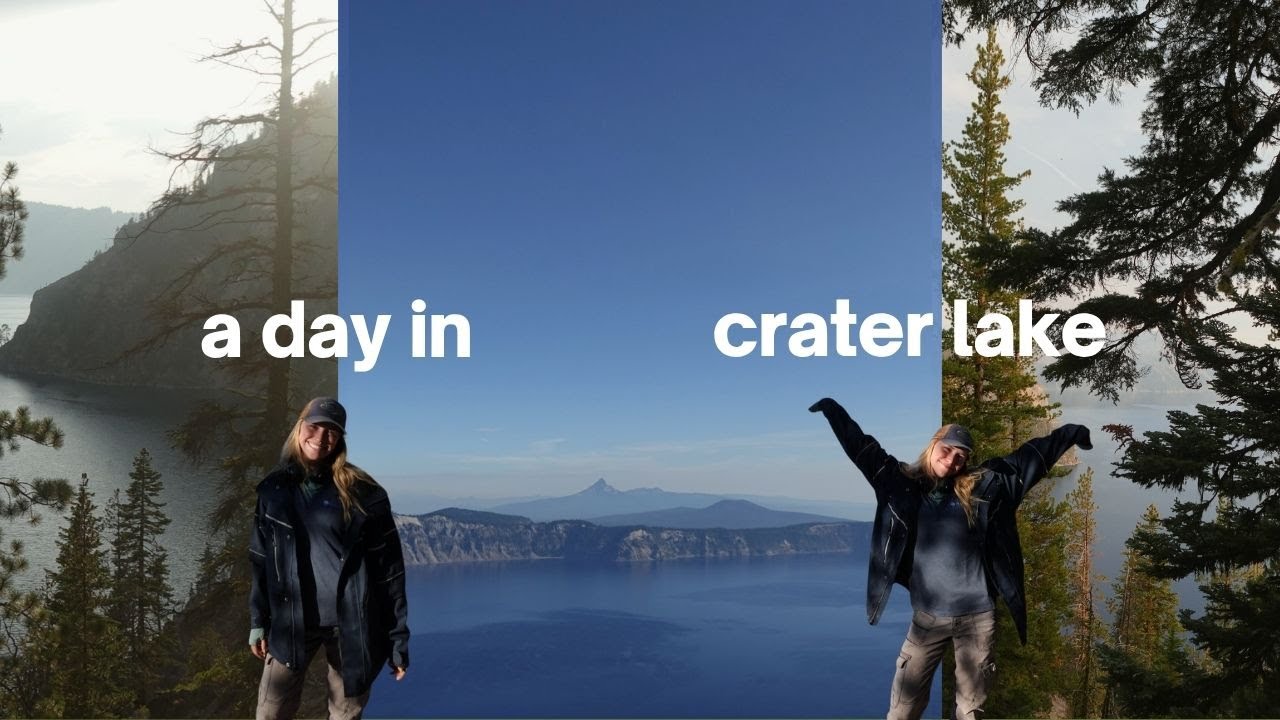a day in my life working in crater lake ntl park 🌲🐿️