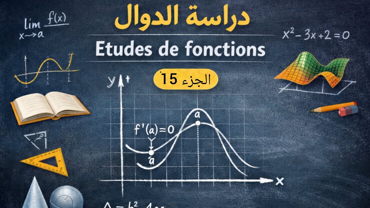 دراسة الدوال الجزء 15 | Etudes de fonctions partie 15