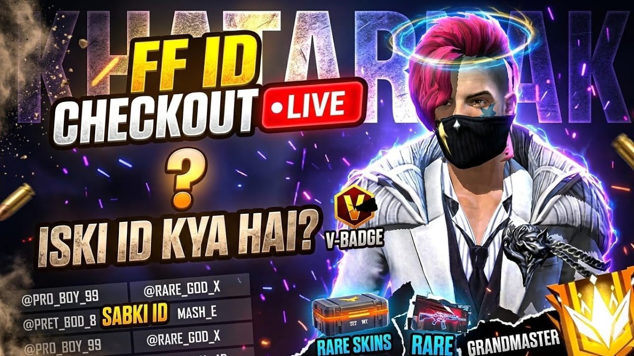 SABKI ID CHECK HOGI! 😍 SEND UID NOW | FF LIVE (Sabse zyada effective)ISKI ID DEKH KAR HOSH UD GAYE!
