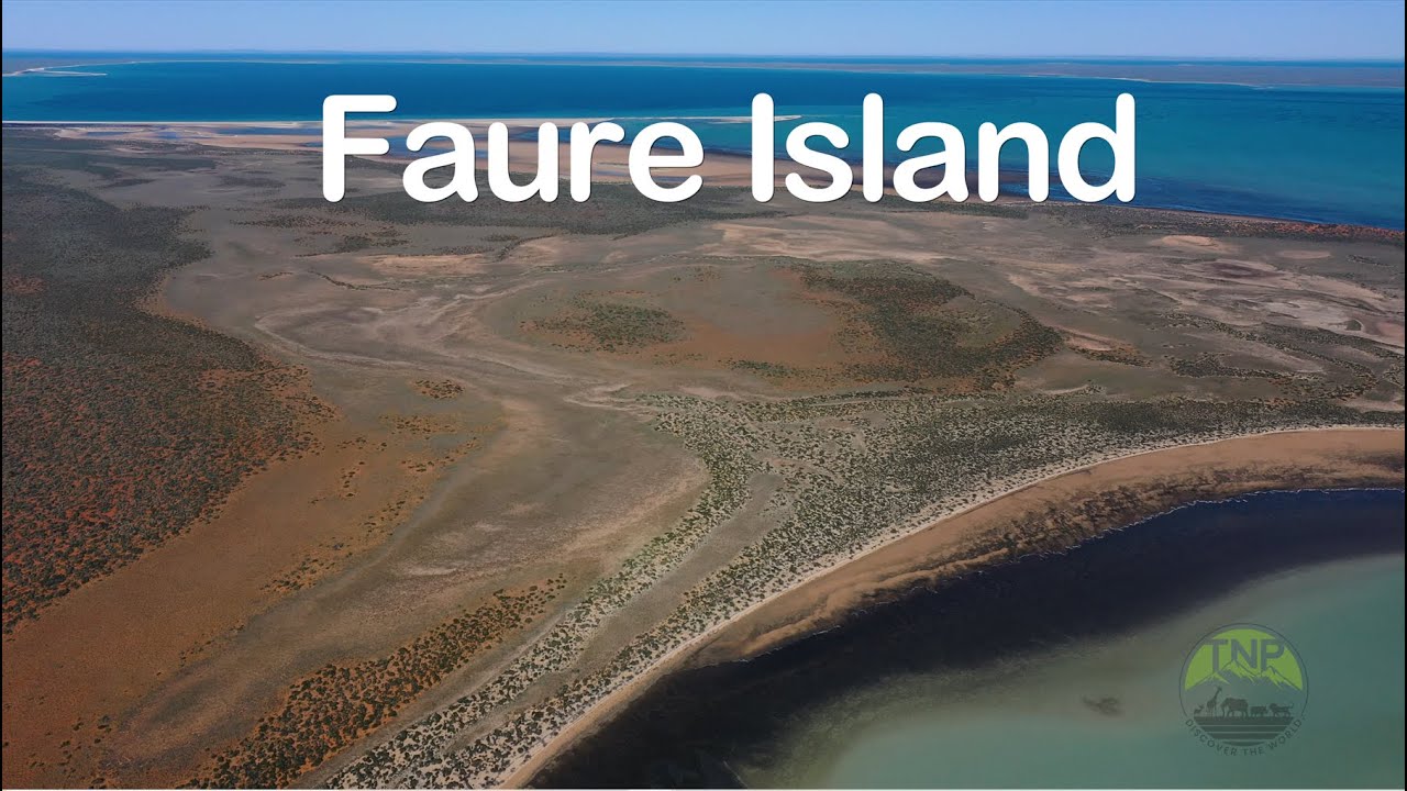 Aerial View of Faure Island, Australia!