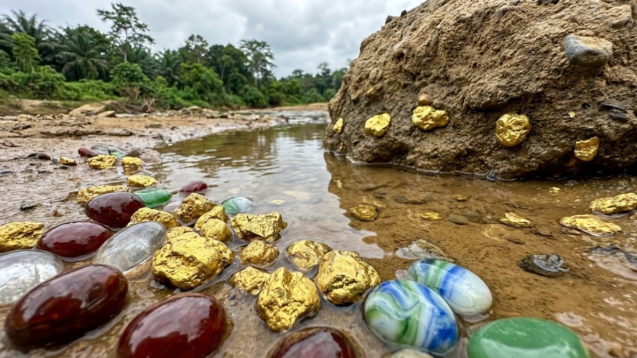 Unbelievable Gold Discovery! River Full of Giant Gold Nuggets.