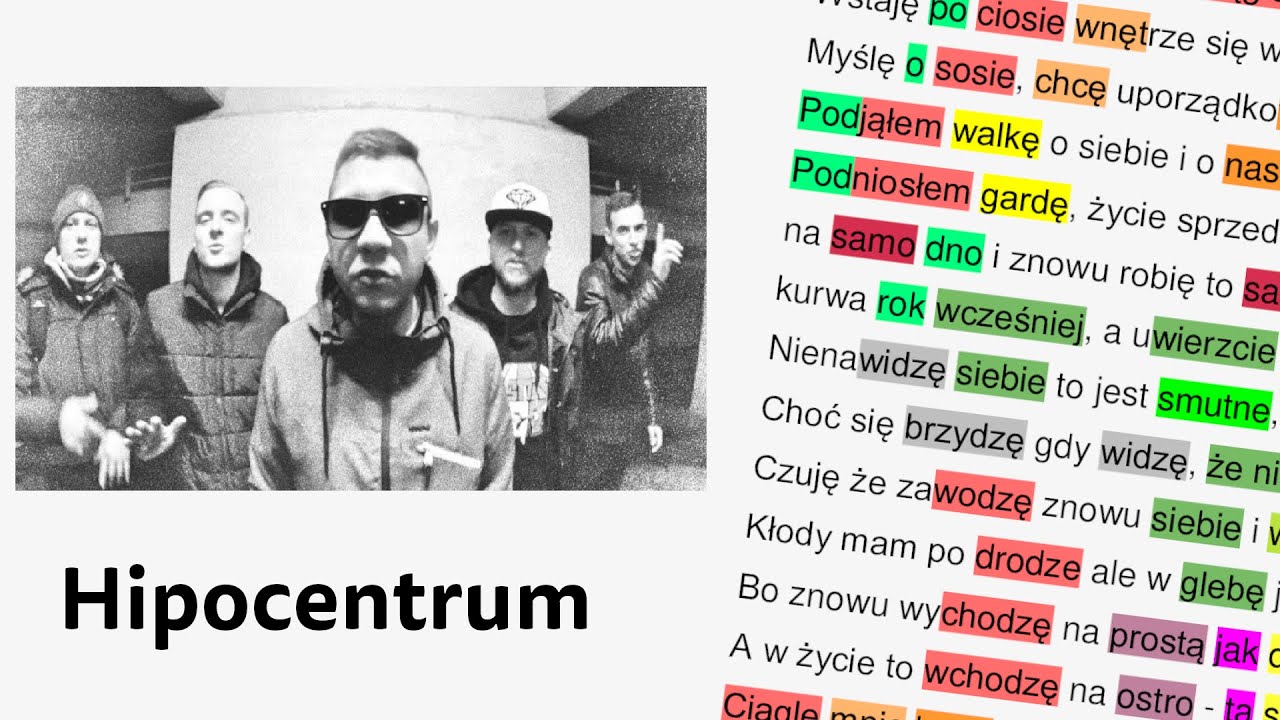 Kojot & Bazi & PeeRZet & Oxon (Hipocentrum) - Nie Wypada | Rym za rymem