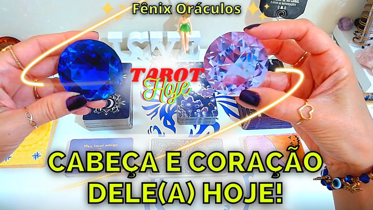 😍O QUE SE PASSA NA CABEÇA E NO CORAÇÃO DELE(A) HOJE TAROT? O QUE ELE QUER ME DIZER?🔮Tarot Responde