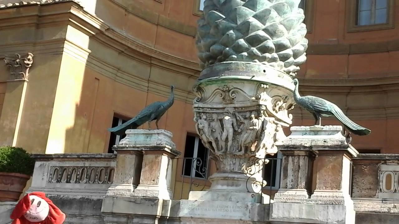 Vatican courtyard.