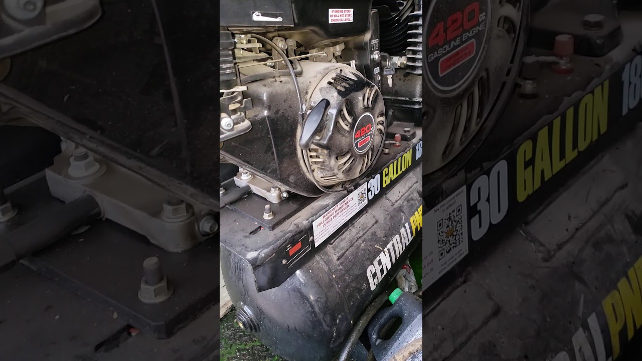 HARBOR FREIGHT COMPRESSOR CRAZY EXPLOSION issues