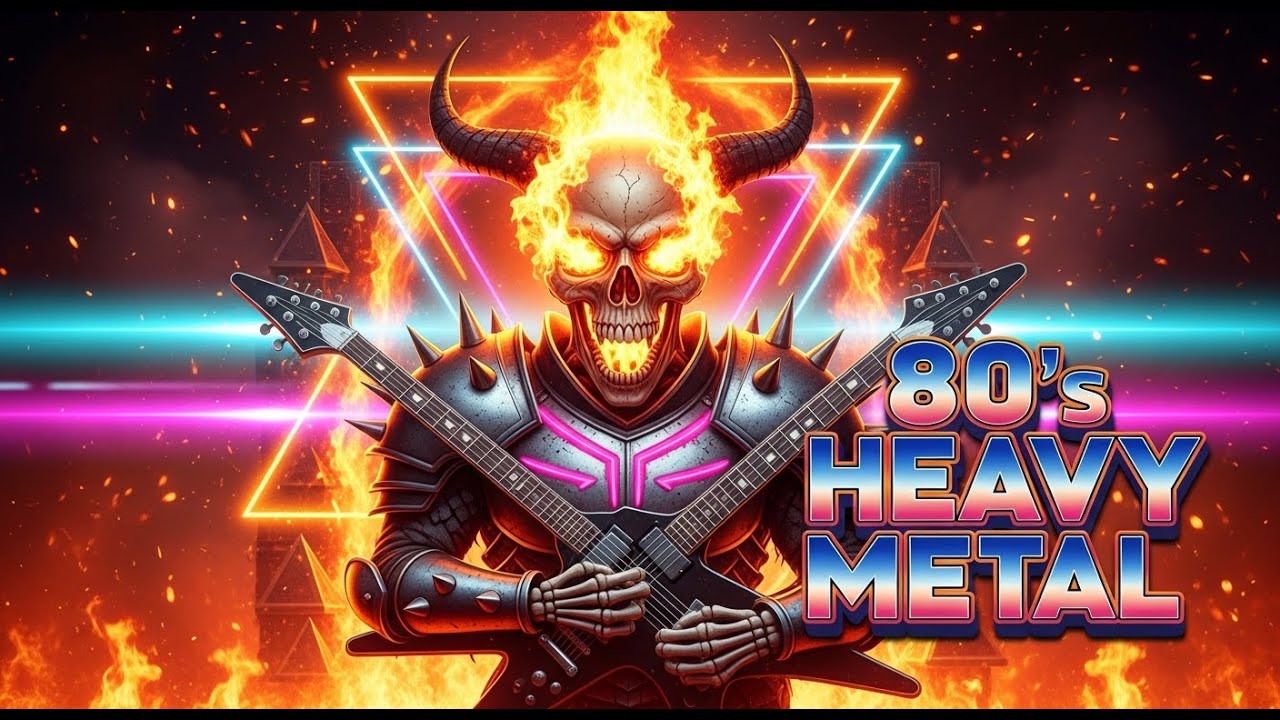 ⚡ BEST CLASSIC 80s HEAVY METAL • 1 Hour