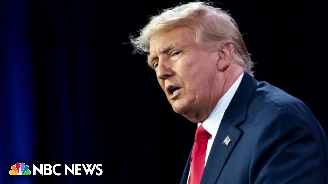 Audio from 2021 reveals Trump discussing classified documents