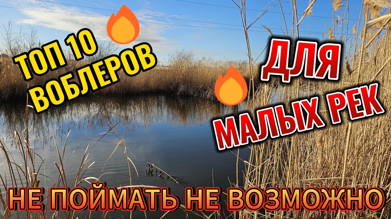 Топ 10 воблеров 2024 воблеров для малых рек(микроречек)