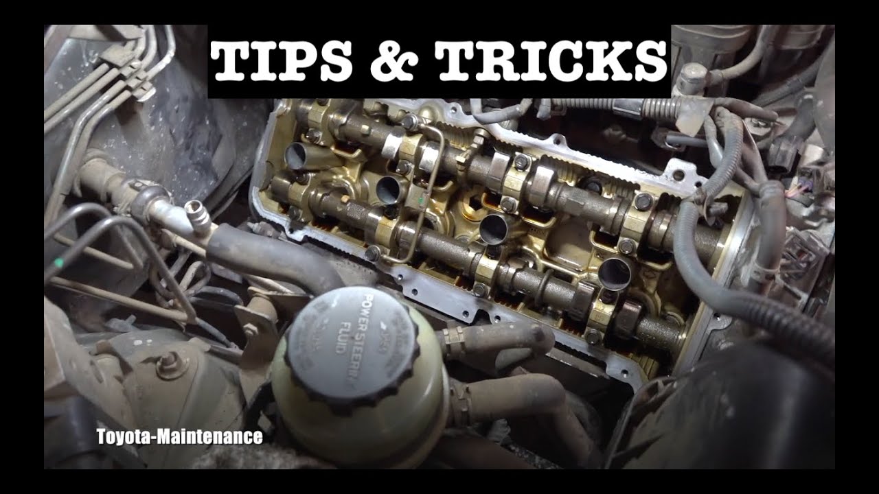 Toyota Valve Cover Gasket Job Tips & Tricks