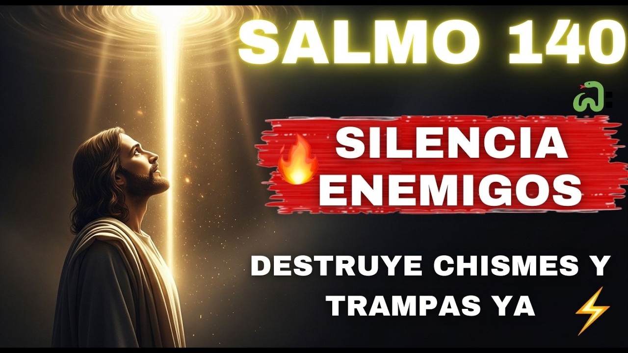 🐍 ¡SILENCIA A TUS ENEMIGOS! Salmo Ciento Cuarenta DESATADO: ¡PROTECCIÓN TOTAL en el TRABAJO AHORA