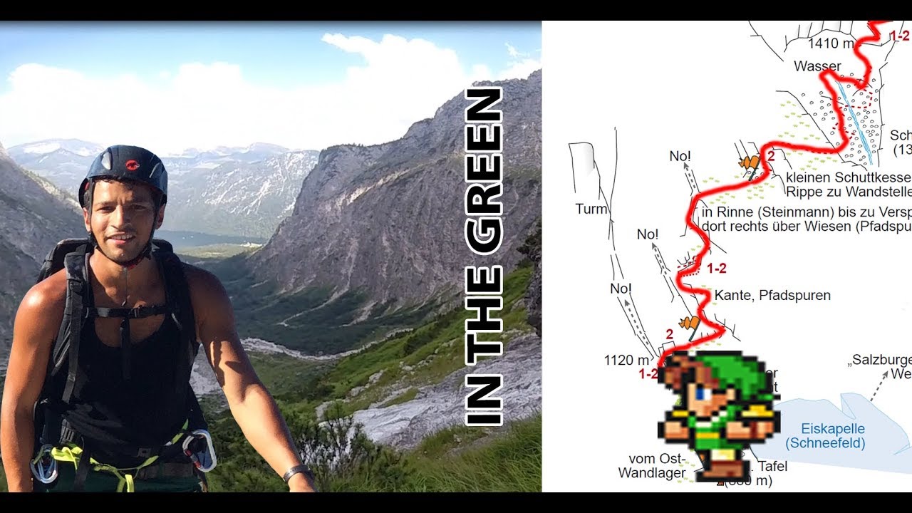 Watzmann Ostwand / Longest climb of the East Alps #2 -climbing in the green-