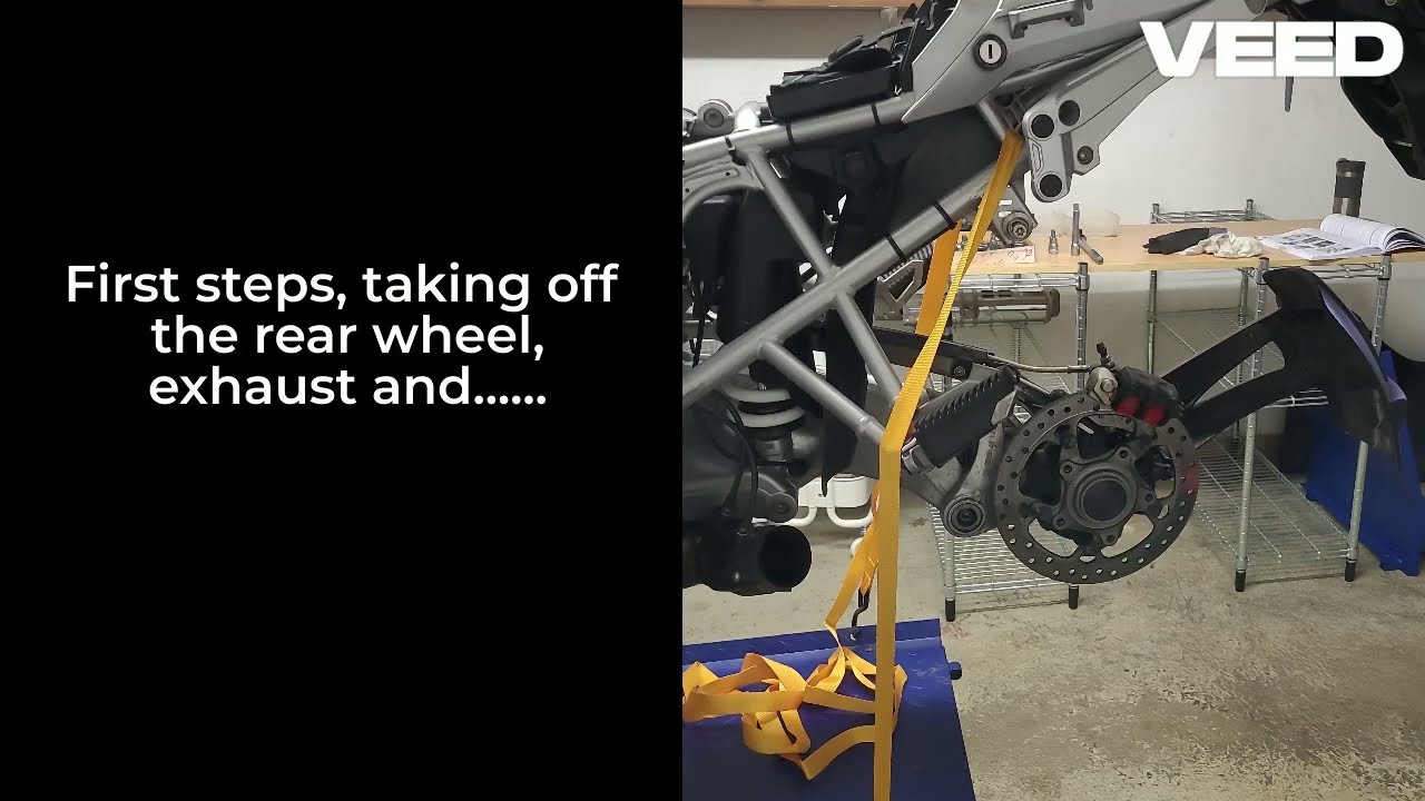 BMW R1200GS (2011) adding Wilbers Shocks 0324