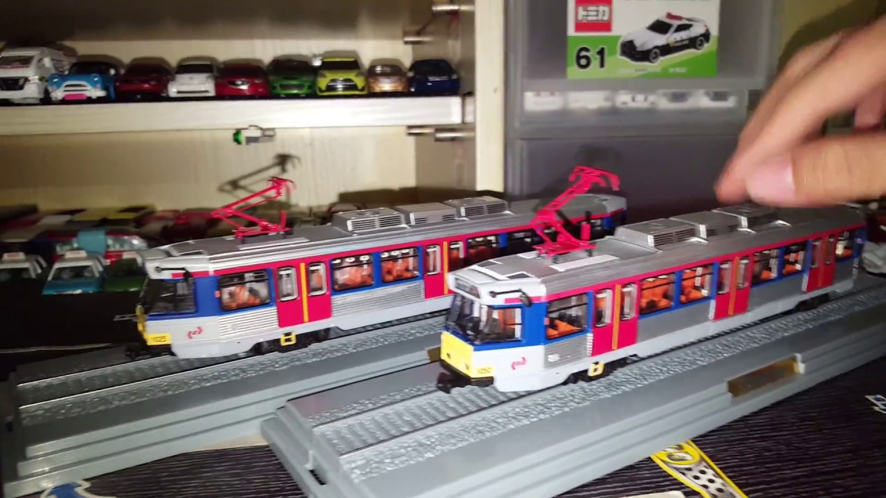 港鐵1/87 LRT(1)505輕鐵列車模型介紹