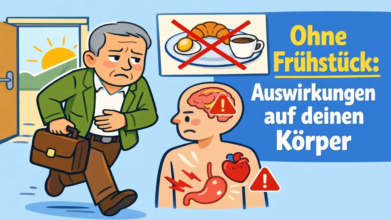 Was passiert im Körper, wenn du jeden Morgen ohne Frühstück aus dem Haus gehst?