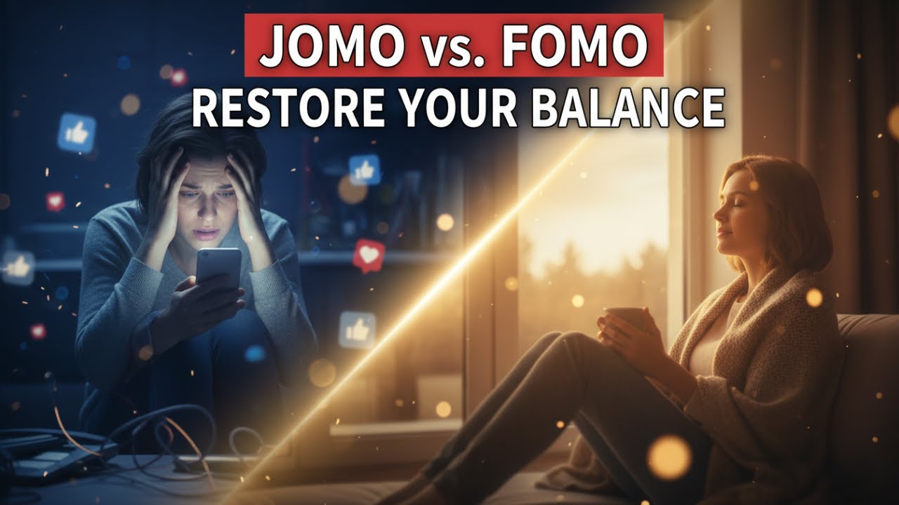 JOMO vs. FOMO: How the Joy of Missing Out Restores Balance