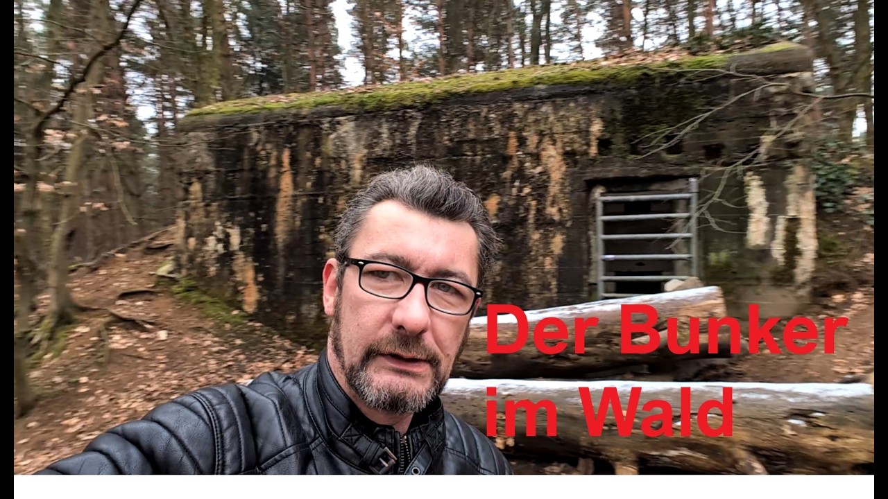 Bunker im Wald