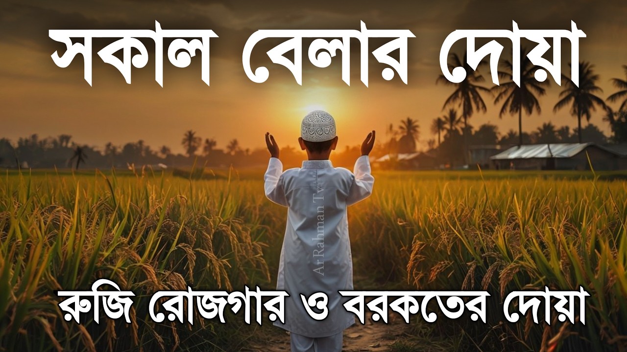 সকালের দোয়া ও জিকির | সকালটা শুরু হোক হৃদয় শীতল করা বরকতময় আয়াত দিয়ে। Morning Dua By Alaa Aqel