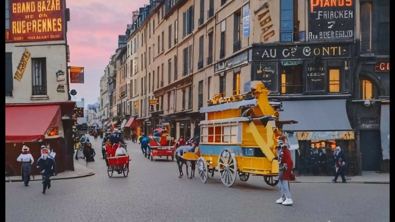 Paris d'Antan   Couleur        6ème Arrondissement