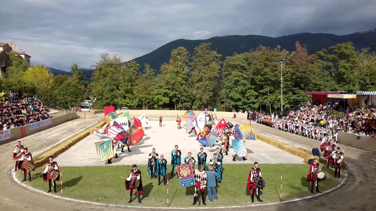 Sbandieratori Sangemini Giostra dell'arme 2015