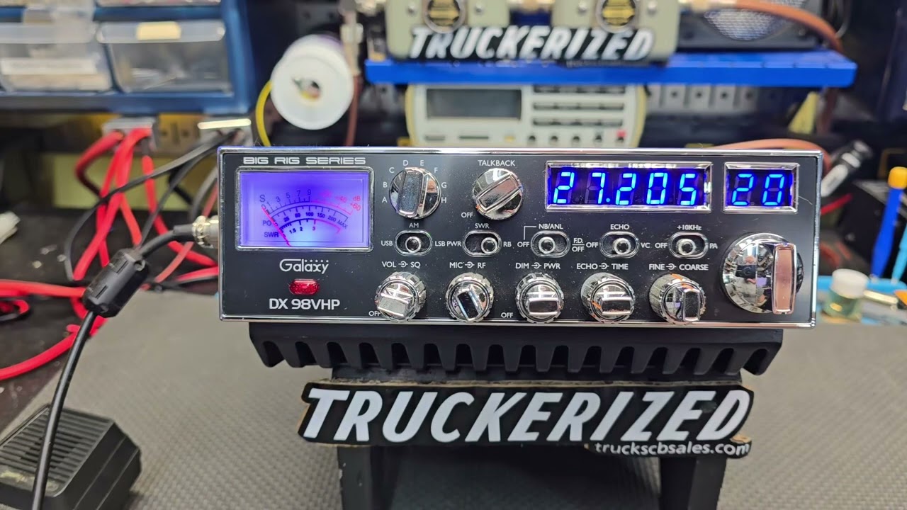 NEW OLD STOCK Galaxy dx 98VHP tune up report for Eddie in AR from truckscbsales.com