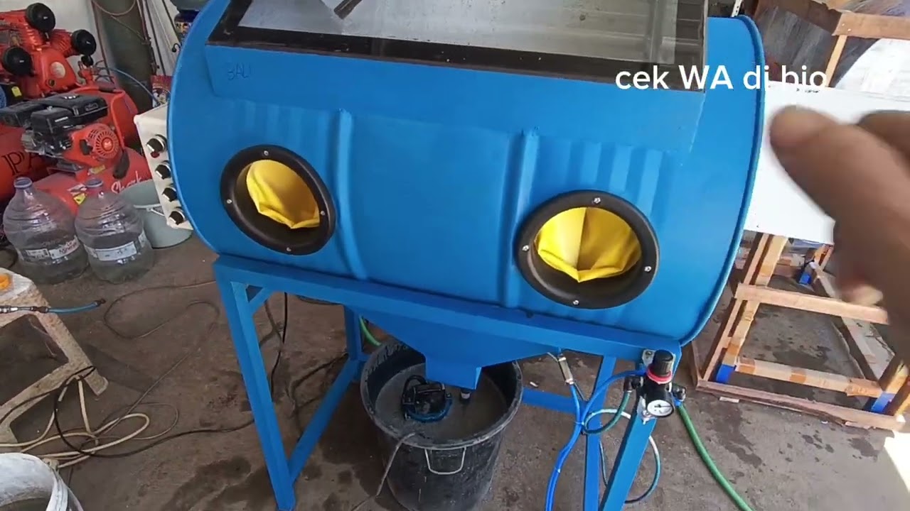 Cara vapour blasting