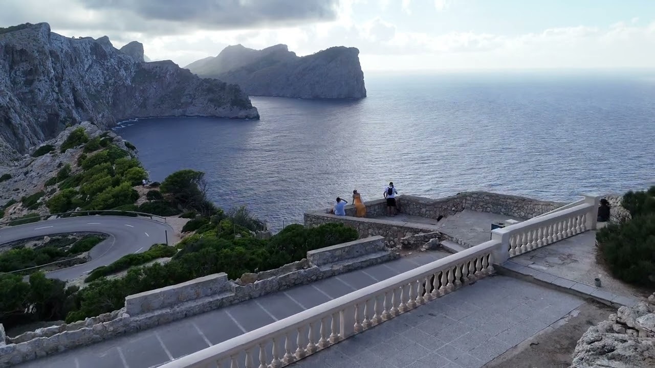 Cap de Formentor in Mallorca. Aufnahme mit DJI Mini 4 Pro Fly More Combo im September 2025 