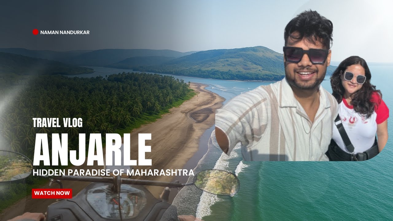 Anjarle Beach Vlog | Hidden Paradise of Maharashtra | Best Unseen Place for Couples & Riders